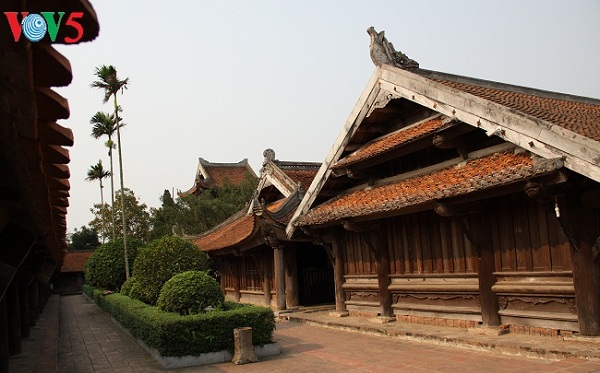 สถาปัตยกรรมพิเศษของวัดแกวท้ายบิ่งห์ในภาคเหนือเวียดนาม